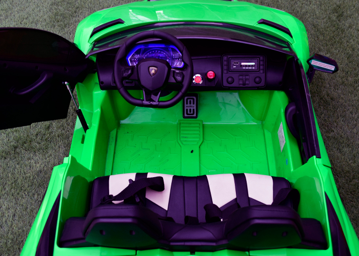Masinuta electrica Lamborghini SVJ premium cu 2 locuri si functie de drift [11]
