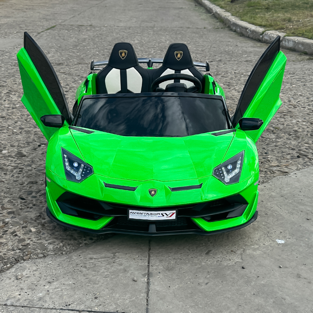 Masinuta electrica Lamborghini SVJ premium cu 2 locuri si functie de drift [10]