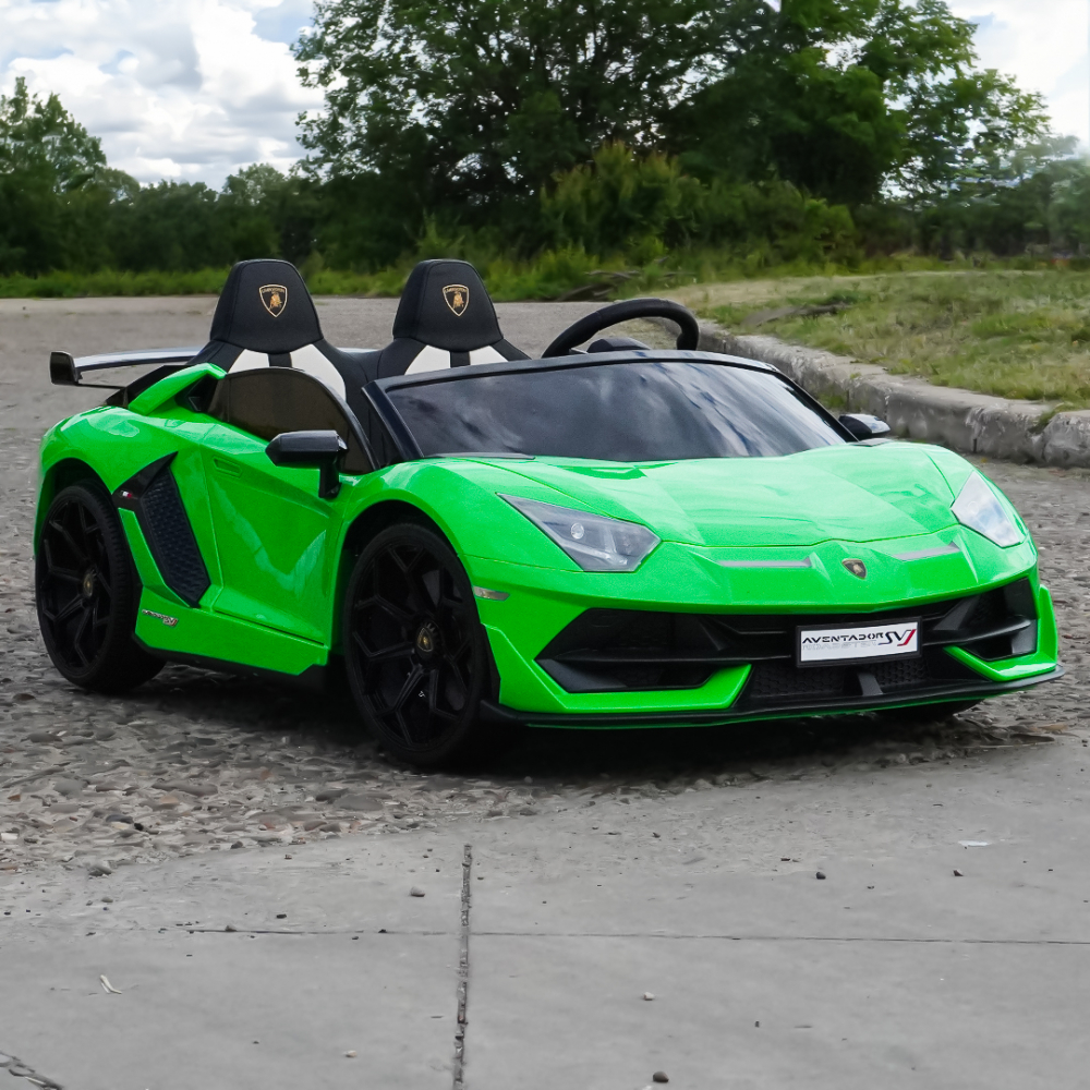 Masinuta electrica Lamborghini SVJ premium cu 2 locuri si functie de drift [4]