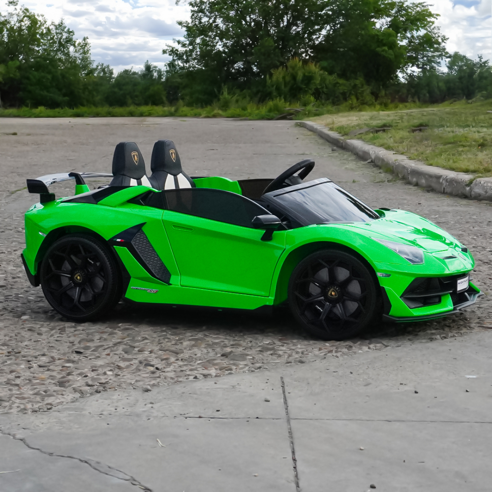 Masinuta electrica Lamborghini SVJ premium cu 2 locuri si functie de drift [5]