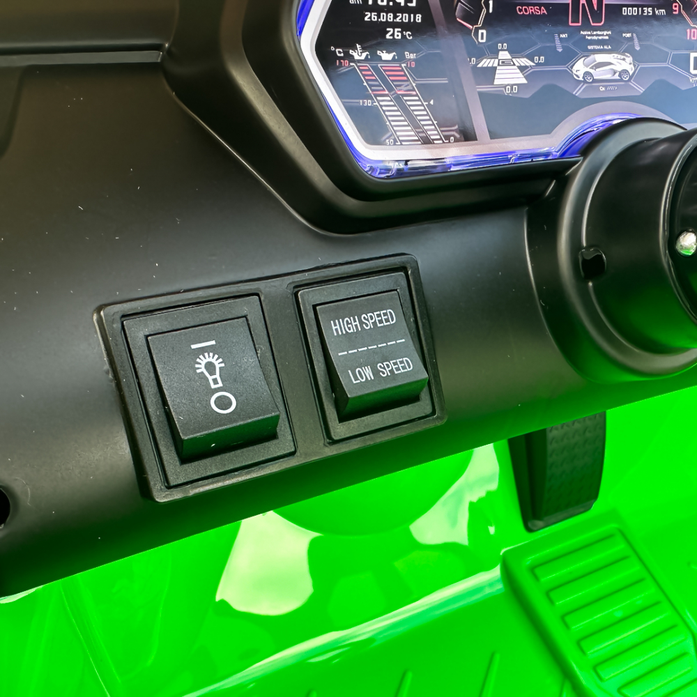 Masinuta electrica Lamborghini SVJ premium cu 2 locuri si functie de drift [17]