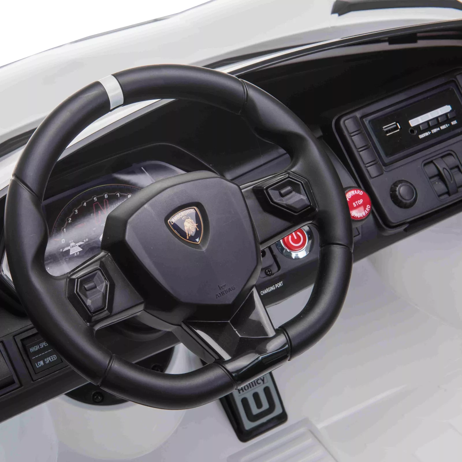 Masinuta electrica Lamborghini SVJ premium cu 2 locuri si functie de drift [4]