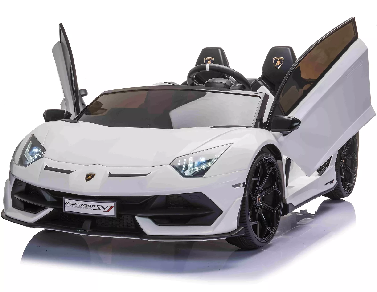 Masinuta electrica Lamborghini SVJ premium cu 2 locuri si functie de drift [9]