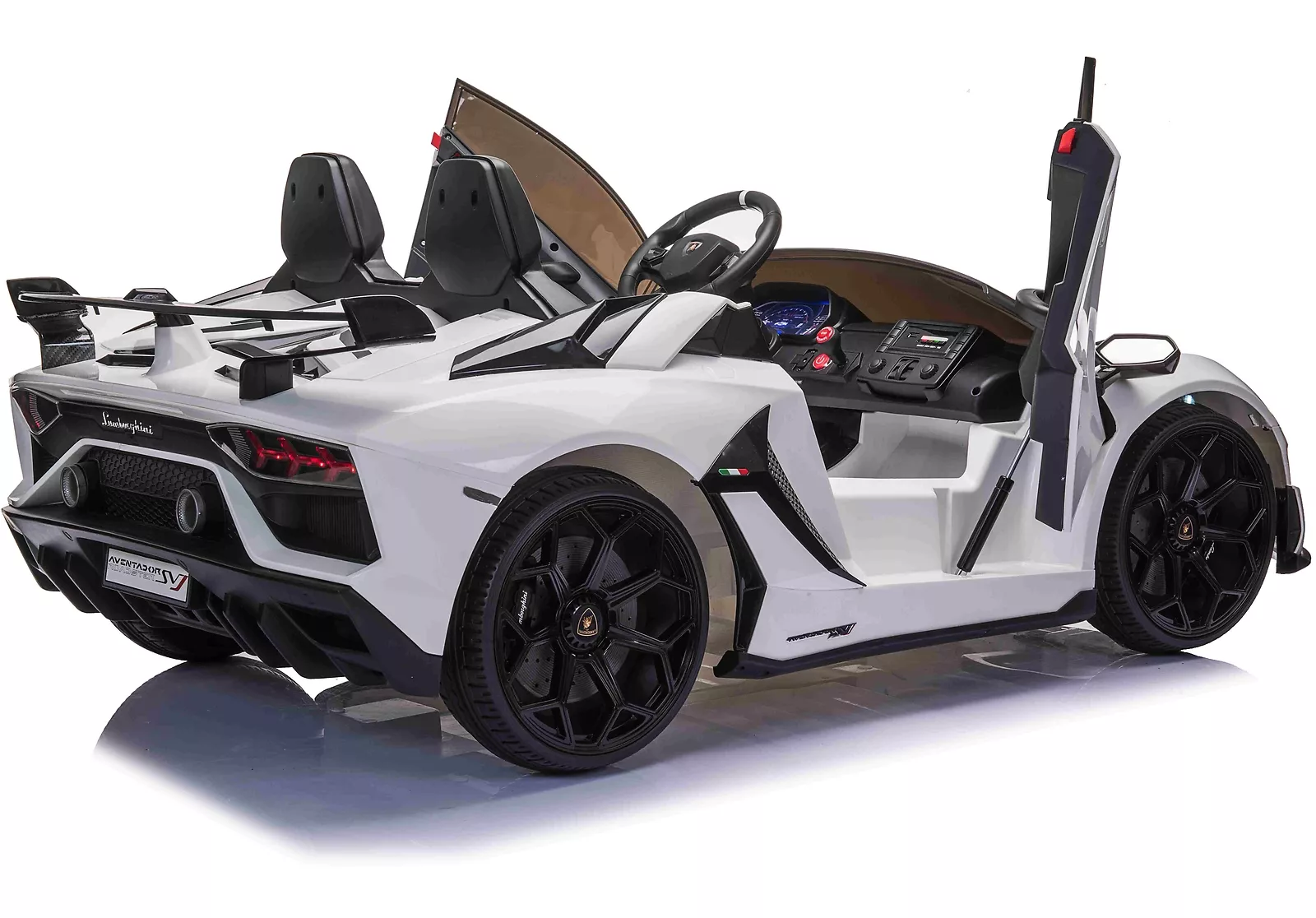 Masinuta electrica Lamborghini SVJ premium cu 2 locuri si functie de drift [5]