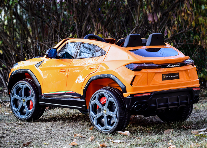 Masinuta electrica copii 2-6 ani Lamborghini Urus, Portocaliu [6]