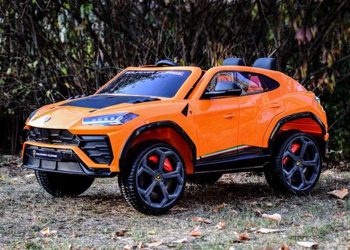Masinuta electrica copii 2-6 ani Lamborghini Urus, Portocaliu [5]