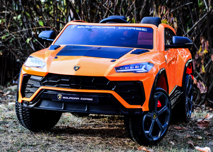 Masinuta electrica copii 2-6 ani Lamborghini Urus, Portocaliu [2]