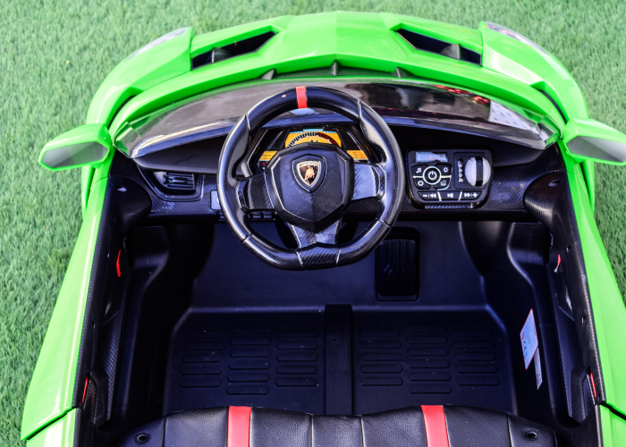 Masinuta electrica Lamborghini Veneno 180W 12V PREMIUM #Verde [9]