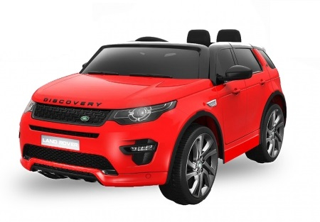 Masinuta electrica land rover discovery deluxe cu touchscreen mp4 rosu