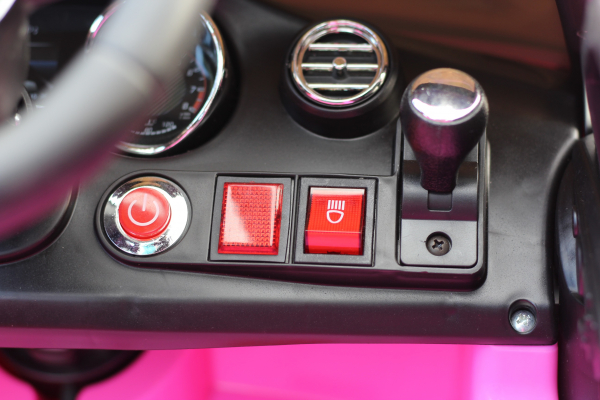 Masinuta electrica Mercedes C63 12V STANDARD #Roz [9]