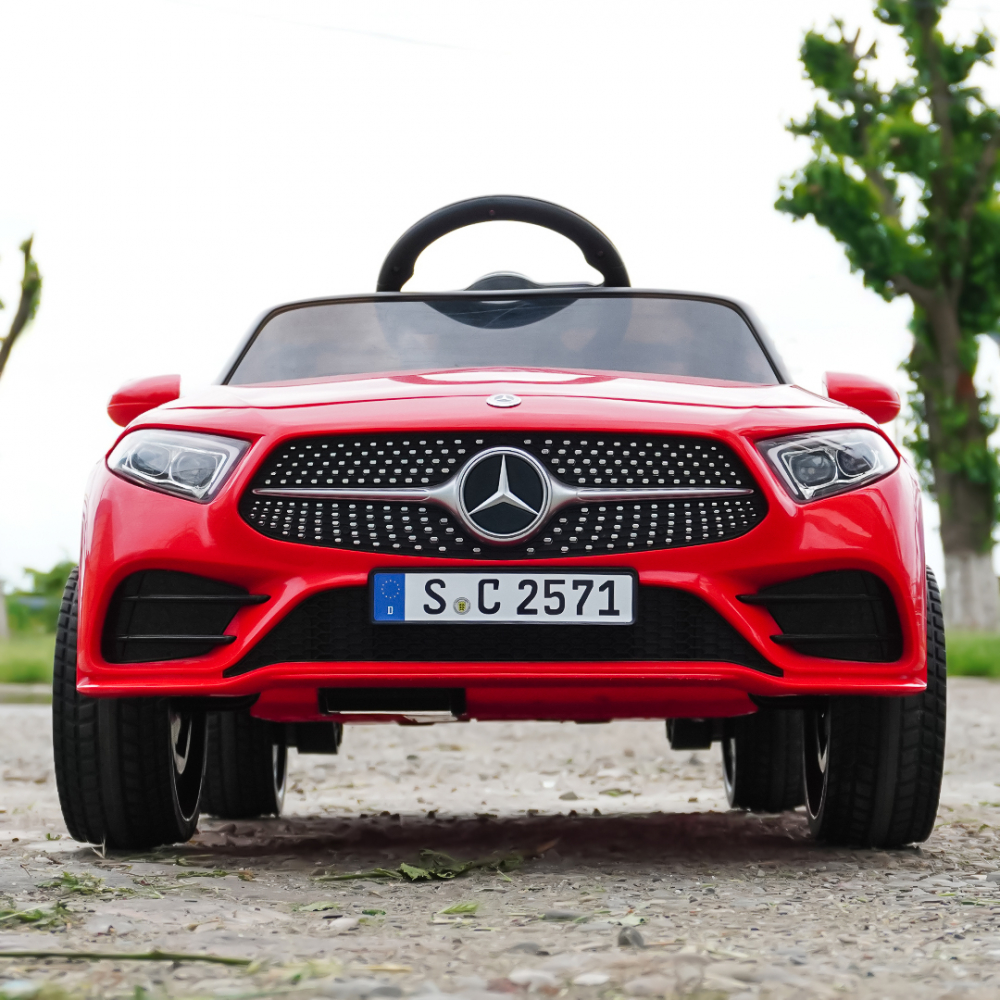 Masinuta electrica Mercedes CLS350 50W 12V PREMIUM #Rosu [2]