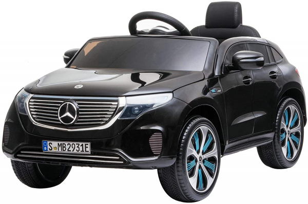 Masinuta electrica Mercedes EQC400 70W 12V STANDARD #Negru [8]