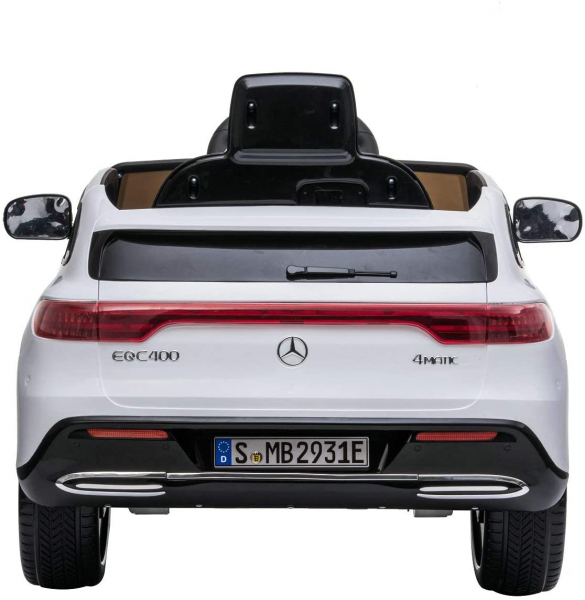 Masinuta electrica Mercedes EQC400 70W 12V STANDARD #Alb [5]