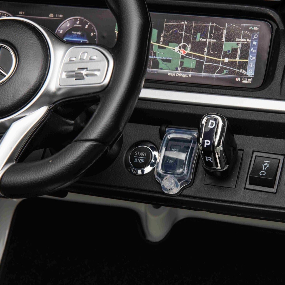 Masinuta electrica Mercedes G63, 2 locuri, 4x4, 800W, rosie [5]