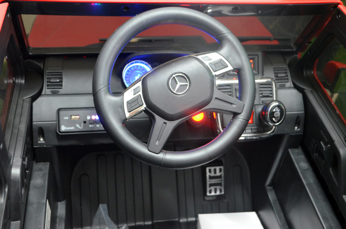 Mercedes G63 6x6 180W 12V echipare premium rosie [6]