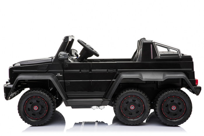 Masinuta electrica copii Mercedes G63 6x6 270W, neagra [23]