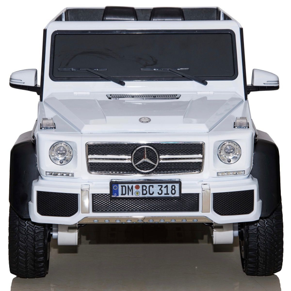 Masinuta electrica Mercedes G63 6x6 Premium cu 4 motoare #ALB [2]