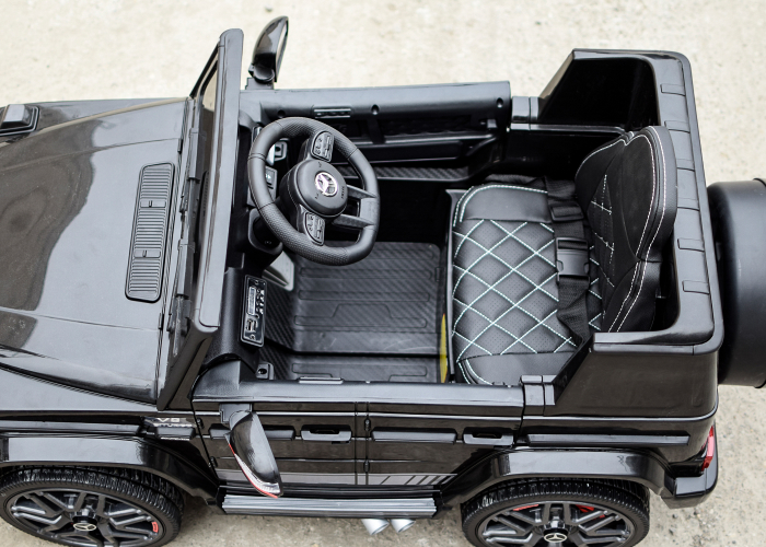 Masinuta electrica copii cu licenta Mercedes G63 AMG, neagra [16]