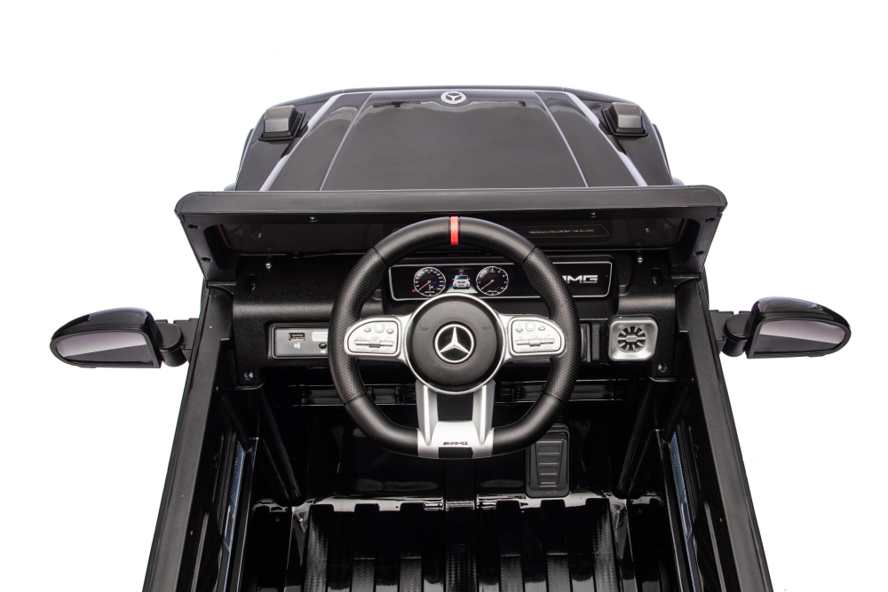 Masinuta electrica copii cu licenta Mercedes G63 AMG, neagra [11]