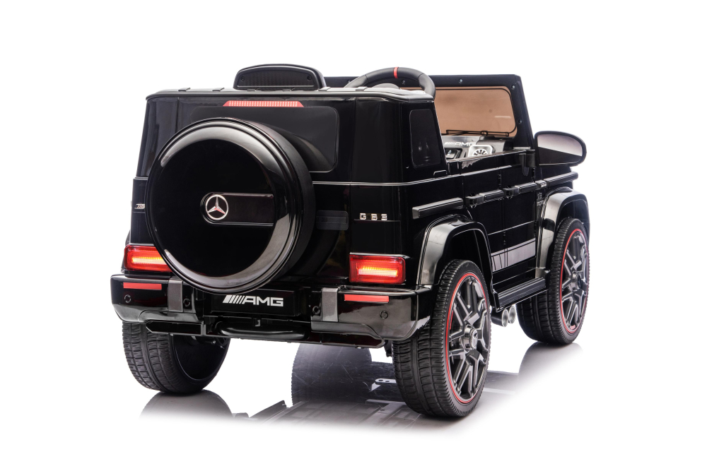 Masinuta electrica copii cu licenta Mercedes G63 AMG, neagra [9]