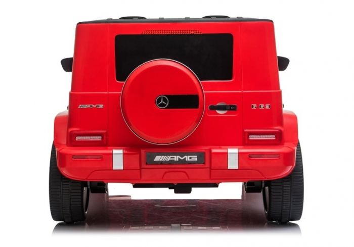 Masinuta electrica copii Mercedes G63 XXL, 180W, rosu [5]