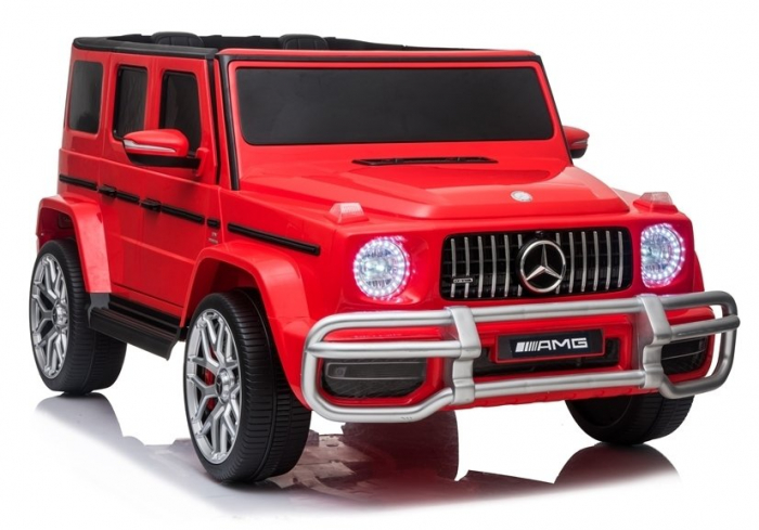 Masinuta electrica copii Mercedes G63 XXL, 180W, rosu [2]