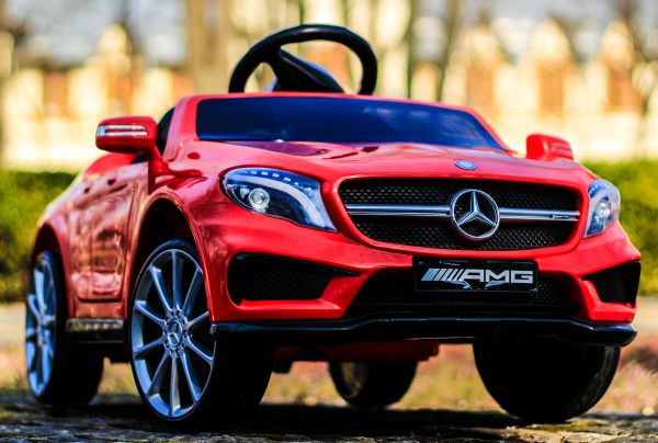 Masinuta electrica copii 2-4 ani, Mercedes GLA, rosu [2]