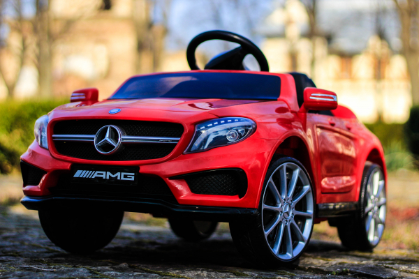 Masinuta electrica copii 2-4 ani, Mercedes GLA, rosu [4]