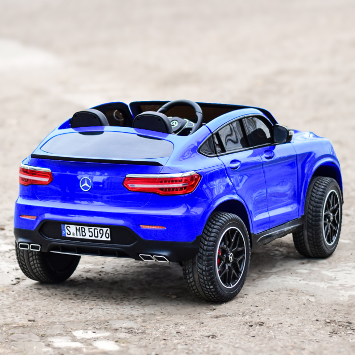 Masinuta electrica Mercedes GLC63s AMG 4x4 180W 12V 14Ah PREMIUM, culoare Albastra [18]