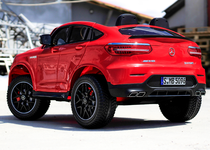 Masinuta electrica Mercedes GLC63s AMG 4x4 180W 12V 14Ah XXL PREMIUM, culoare Rosu [20]