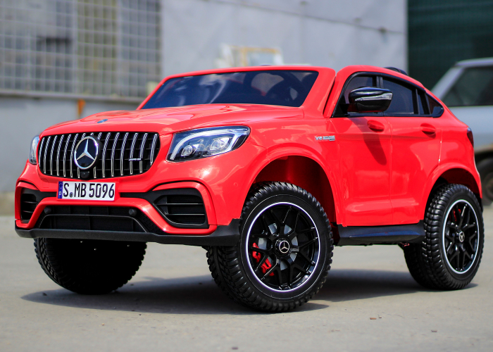 Masinuta electrica Mercedes GLC63s AMG 4x4 180W 12V 14Ah XXL PREMIUM, culoare Rosu [17]