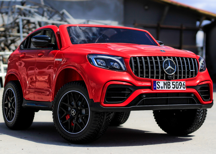 Masinuta electrica Mercedes GLC63s AMG 4x4 180W 12V 14Ah XXL PREMIUM, culoare Rosu [18]