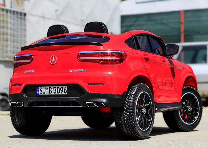 Masinuta electrica Mercedes GLC63s AMG 4x4 180W 12V 14Ah XXL PREMIUM, culoare Rosu [21]