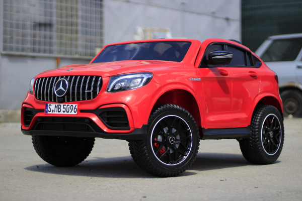 Masinuta electrica Mercedes GLC63s AMG 4x4 STANDARD #Rosu [3]