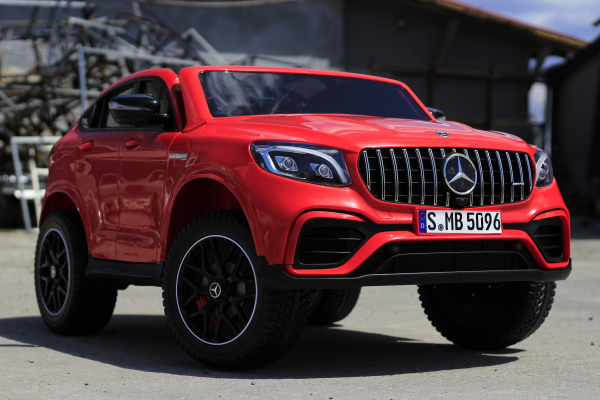 Masinuta electrica Mercedes GLC63s AMG 4x4 STANDARD #Rosu [4]