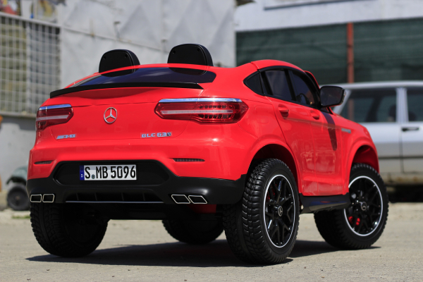Masinuta electrica Mercedes GLC63s AMG 4x4 STANDARD #Rosu [7]