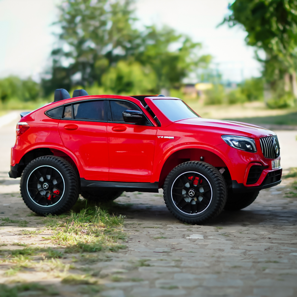 Masinuta electrica Mercedes GLC63s AMG 4x4 180W 12V 14Ah XXL PREMIUM, culoare Rosu [12]