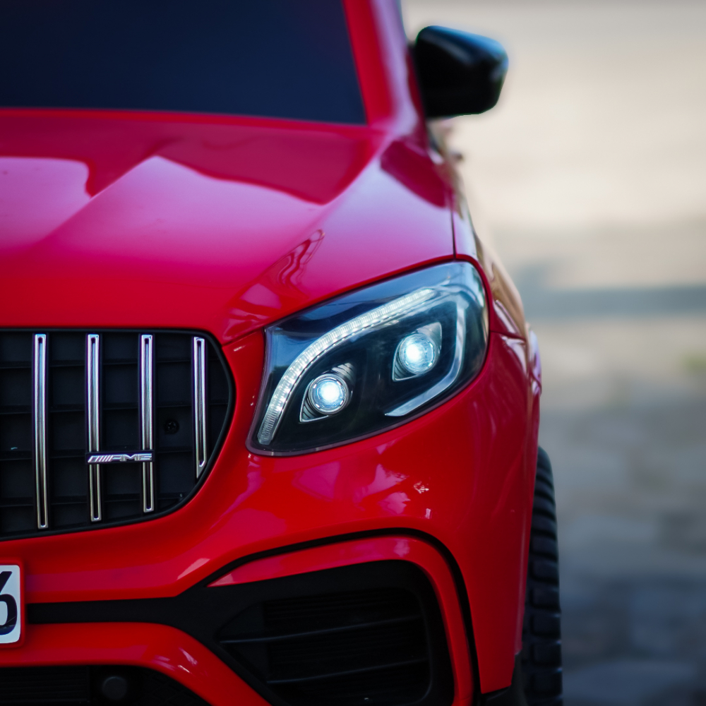 Masinuta electrica Mercedes GLC63s AMG 4x4 180W 12V 14Ah XXL PREMIUM, culoare Rosu [15]