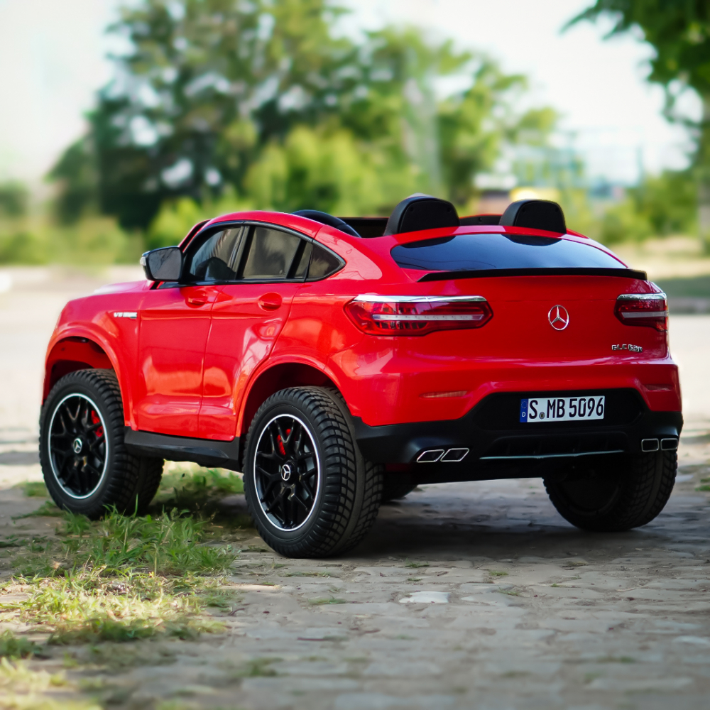 Masinuta electrica Mercedes GLC63s AMG 4x4 180W 12V 14Ah XXL PREMIUM, culoare Rosu [8]