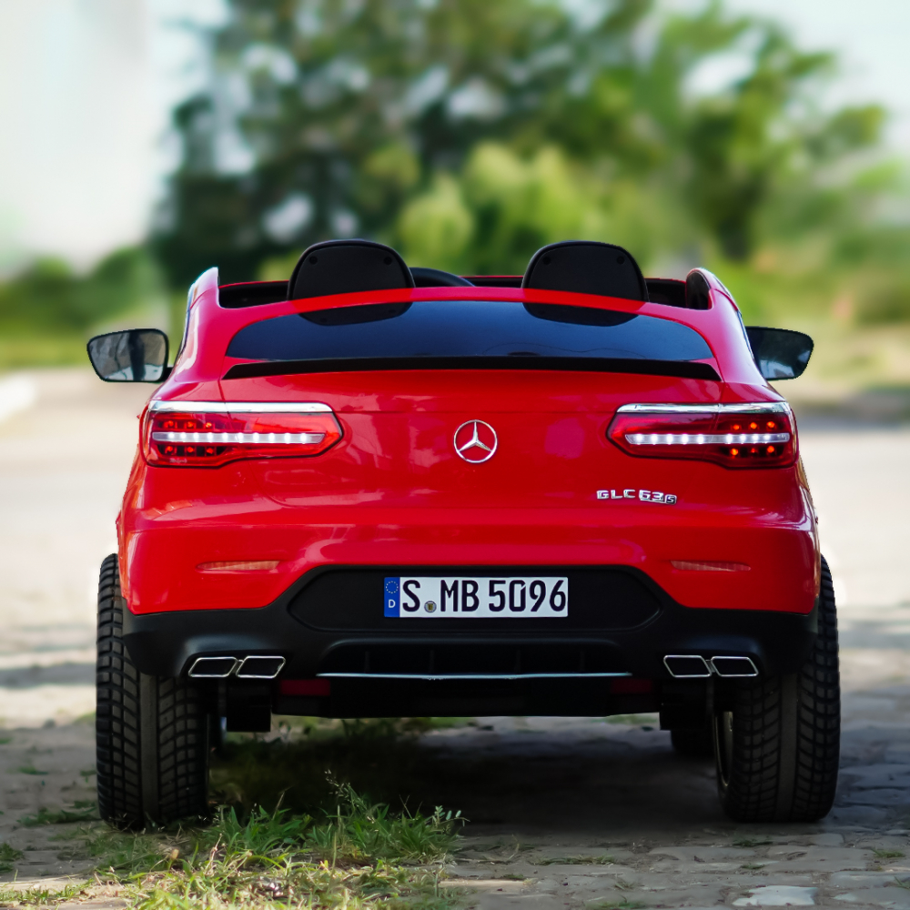 Masinuta electrica Mercedes GLC63s AMG 4x4 180W 12V 14Ah XXL PREMIUM, culoare Rosu [9]