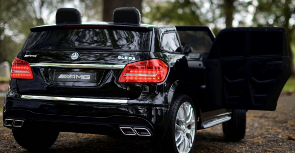 Masinuta electrica Mercedes GLS63 AMG 4x4 12V 180W STANDARD #Negru [8]