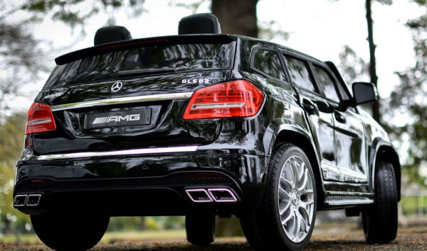 Masinuta electrica Mercedes GLS63 AMG 4x4 12V 180W STANDARD #Negru [6]
