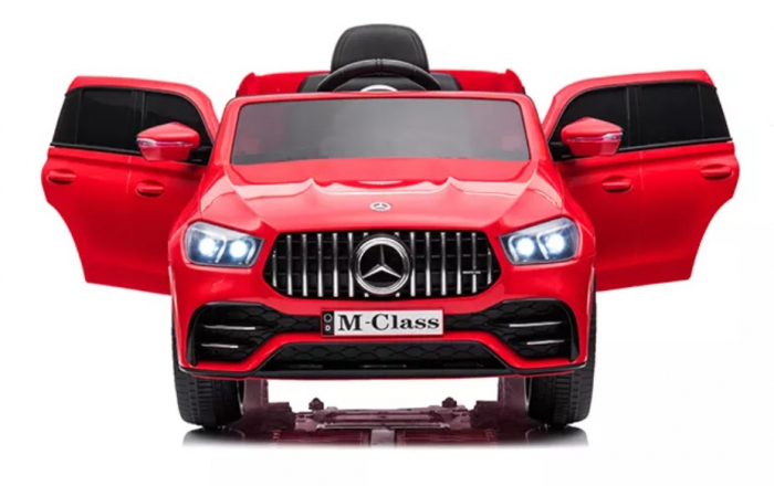 Masinuta electrica Mercedes M-class 4x4 140W 12V 10Ah premium, culoare Rosie [13]