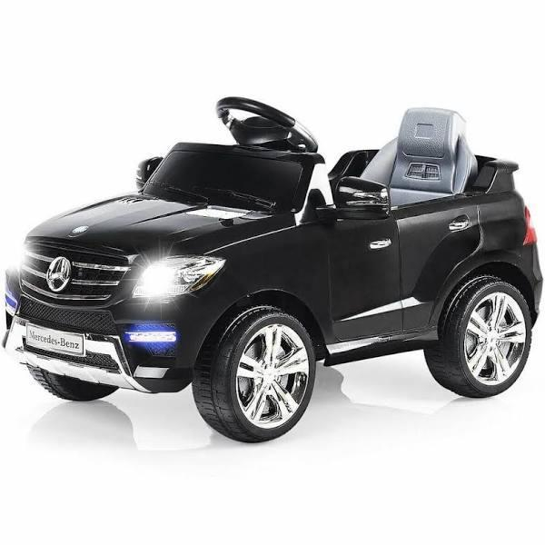 Masinuta electrica copii 2-4 ani Mercedes ML, neagra [10]