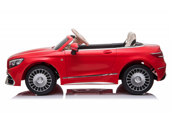 Masinuta electrica pentru copii, Mercedes S650 MAYBACH, putere 90W, baterie 12V, echipare Premium, rosie [16]