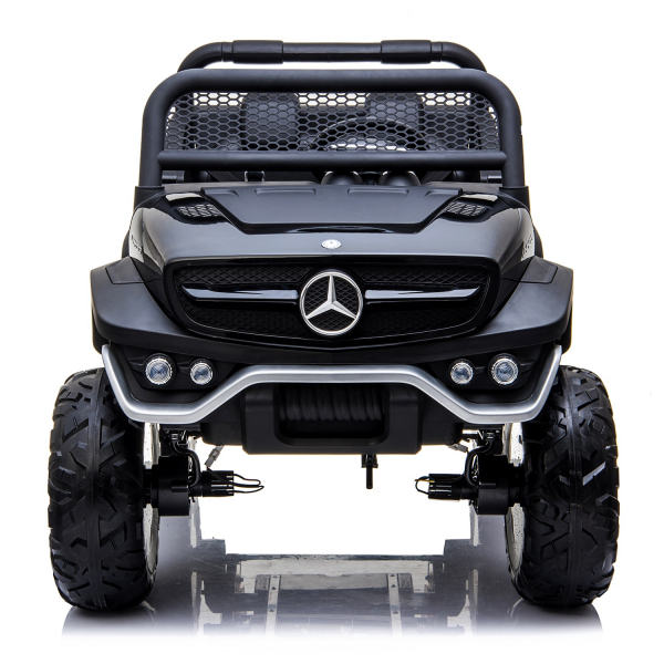 Masinuta electrica mercedes unimog 4x4 premium negru