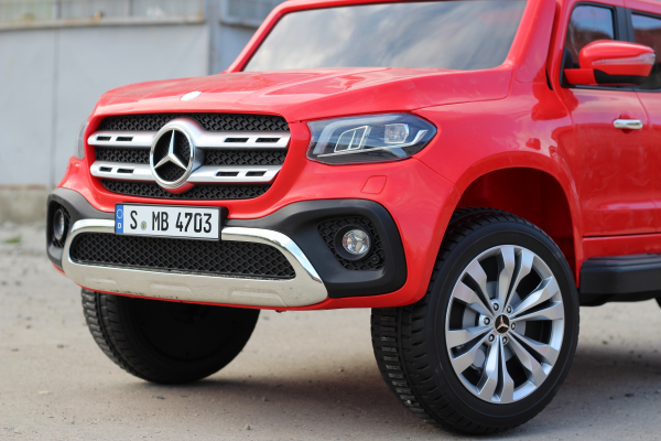 Masinuta electrica Mercedes X-Class 2x45W STANDARD #Rosu [11]
