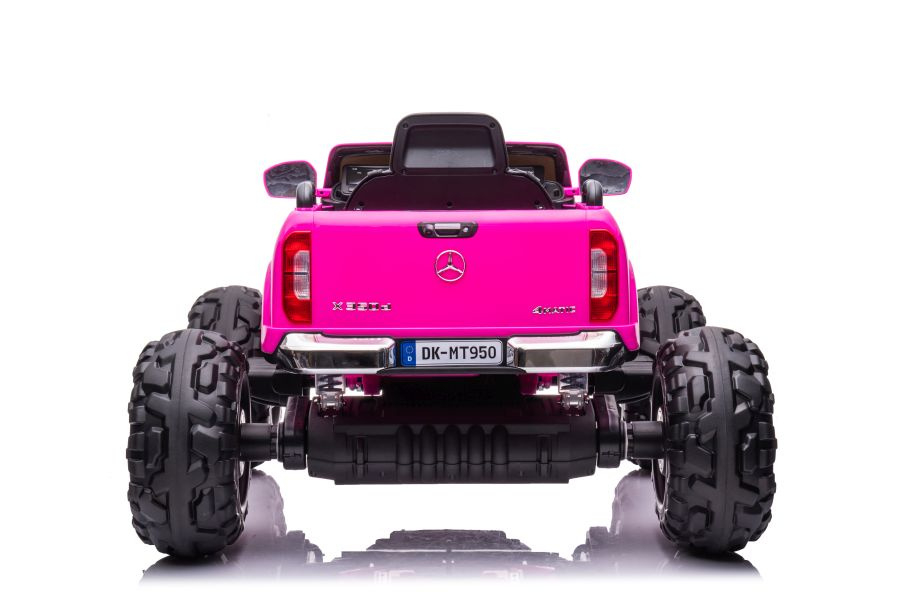 Mercedes X-Class Monster Truck, 4x4, scaun tapitat, roti moi,  light pink [4]