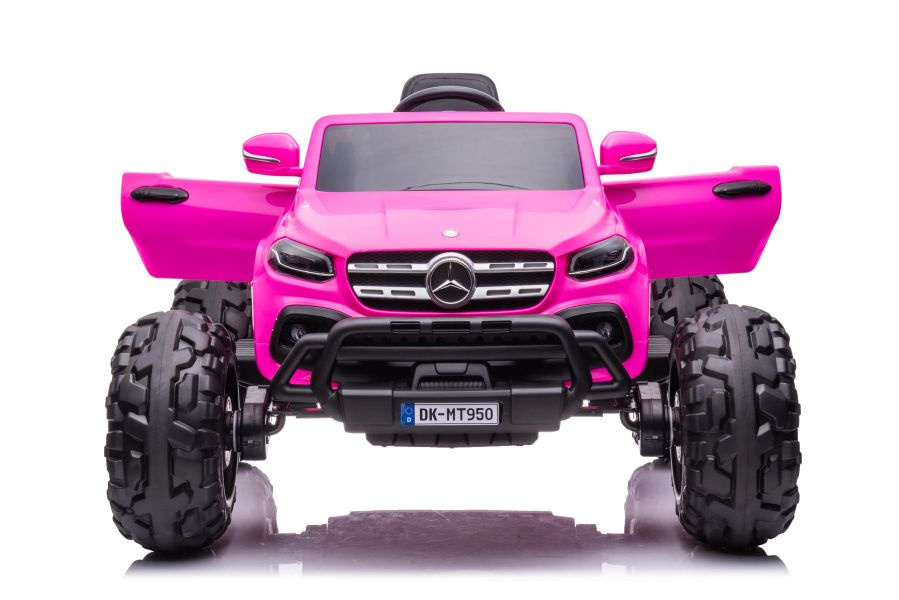 Mercedes X-Class Monster Truck, 4x4, scaun tapitat, roti moi,  light pink [8]