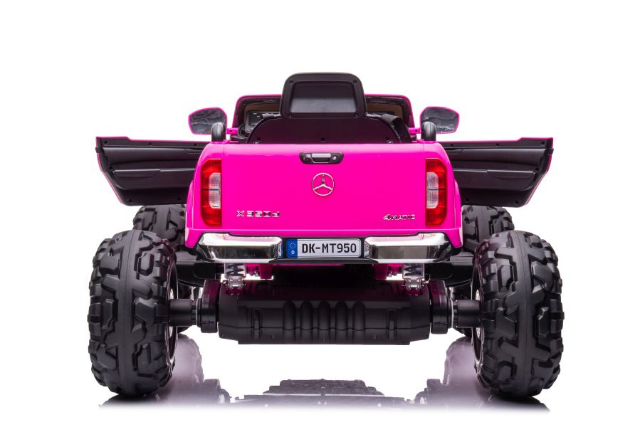 Mercedes X-Class Monster Truck, 4x4, scaun tapitat, roti moi,  light pink [9]